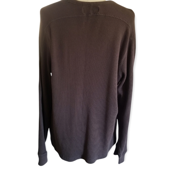 Men's Polo, by Ralph Lauren waffle weave pullover sweater in cocoa brown sz XL - Picture 3 of 6